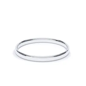 - Regular Court Profile Plain Wedding Ring Platinum