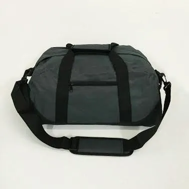 18" Standard Size Two Tone Duffel Bag Hook and Loop Handle