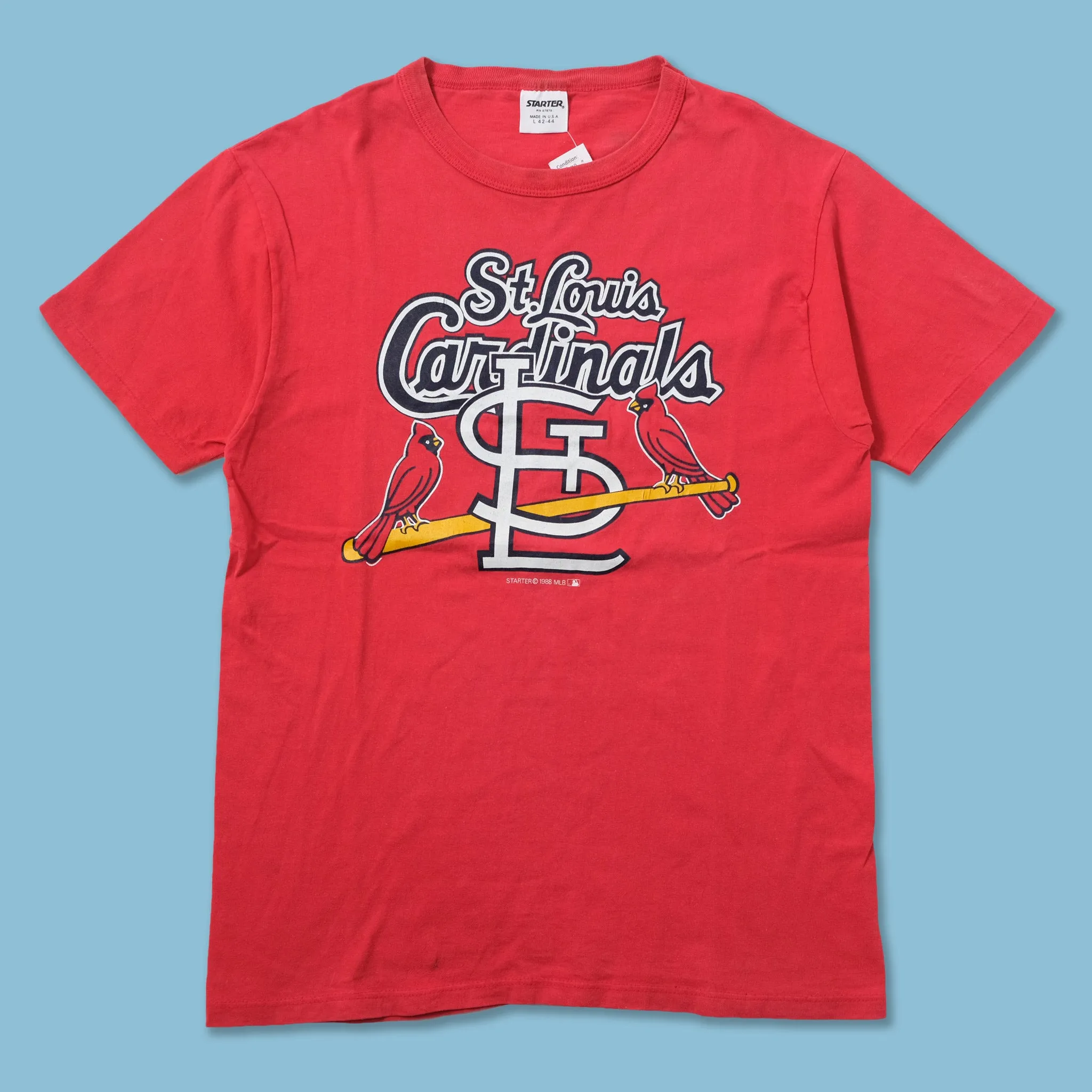 1988 Starter Cardinals T-Shirt Medium