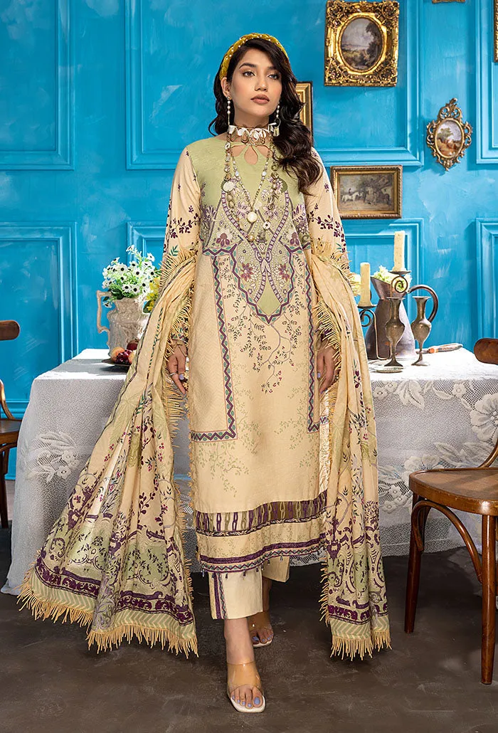 Aangan by Humdum Digital Printed Lawn Unstitched 3Pc Suit AG-04