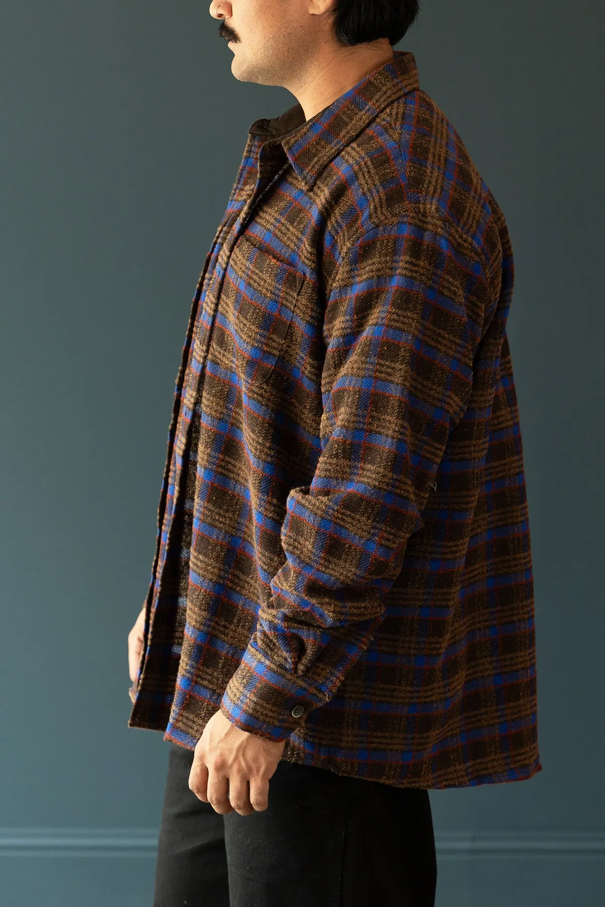 Above Shirt - Brown Pankow Check