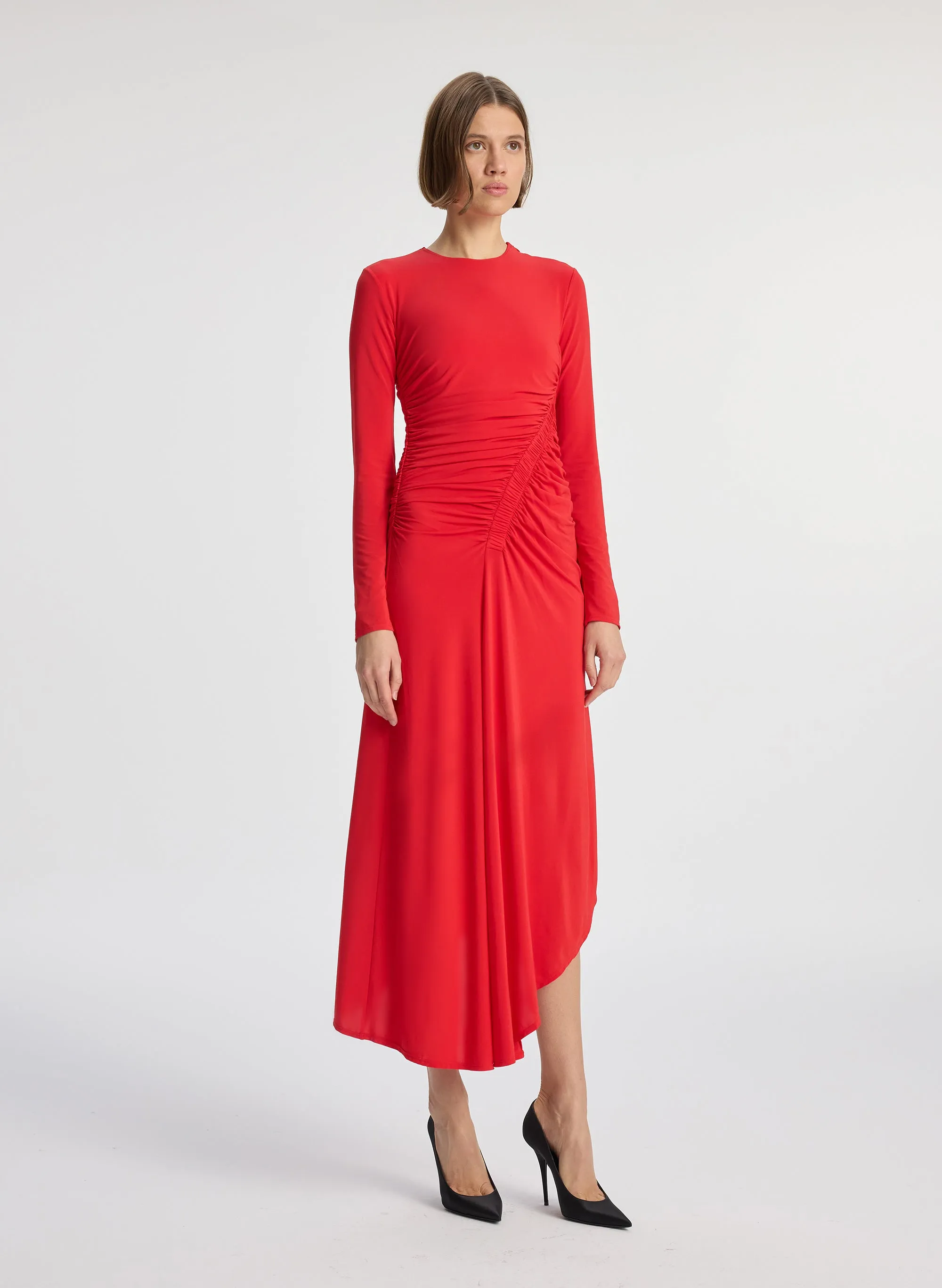 Adeline Jersey Midi Dress