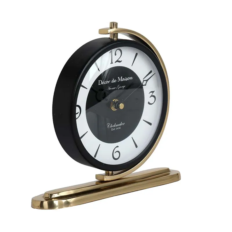 Aleksi Table Clock | Multiple Colors | 9 x 2 x 8 inches