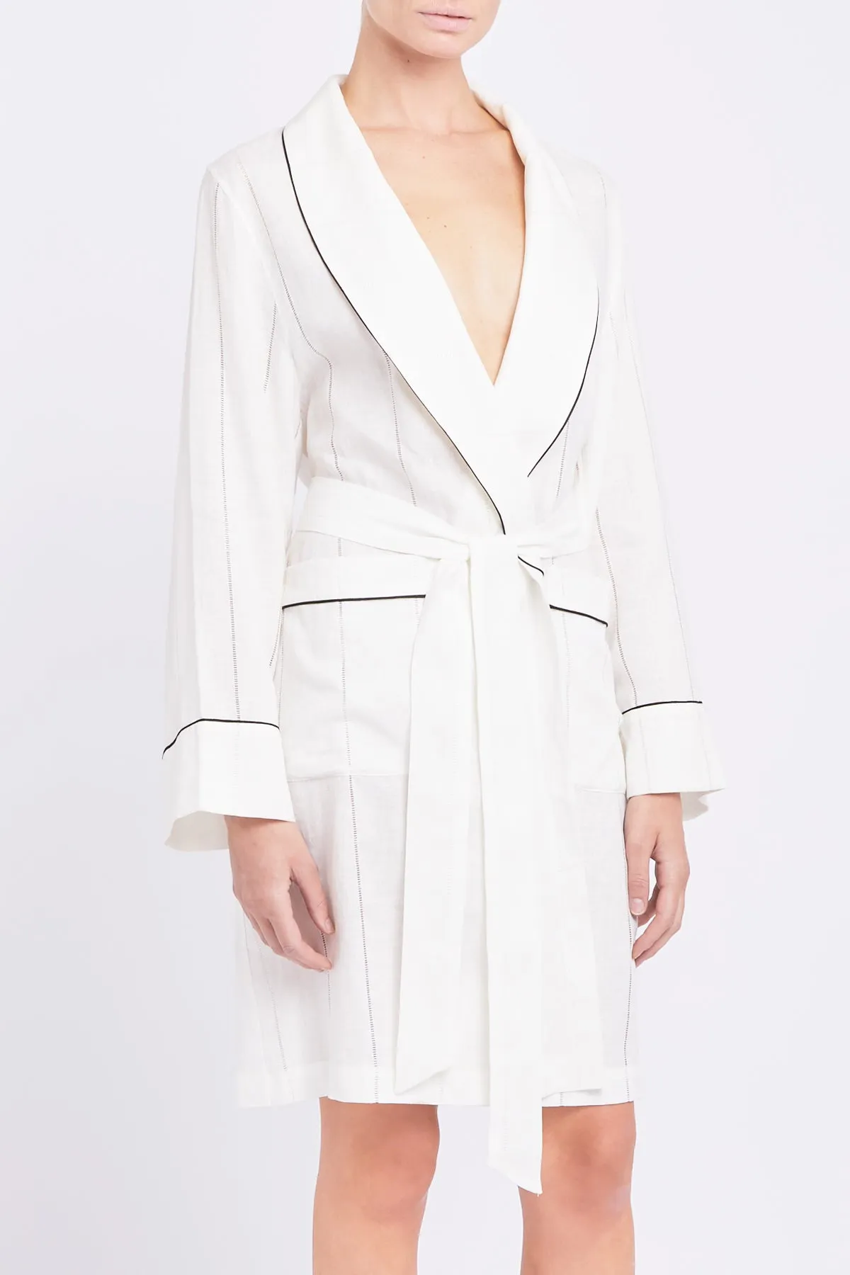 ALIX LINEN ROBE