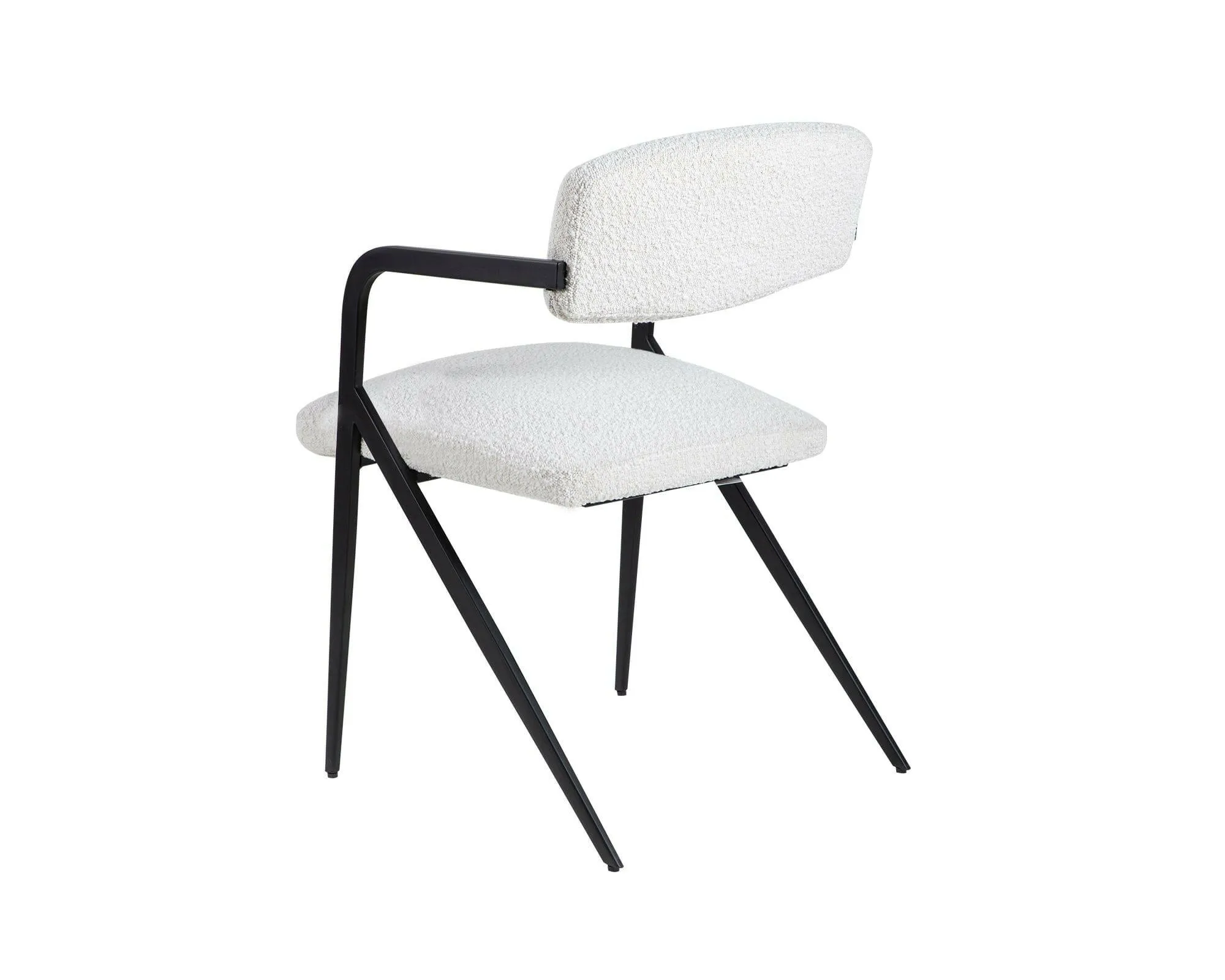 Alpar Dining Chair - Boucle Sand