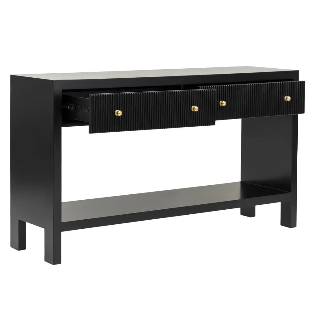 Ariana Black Console Table