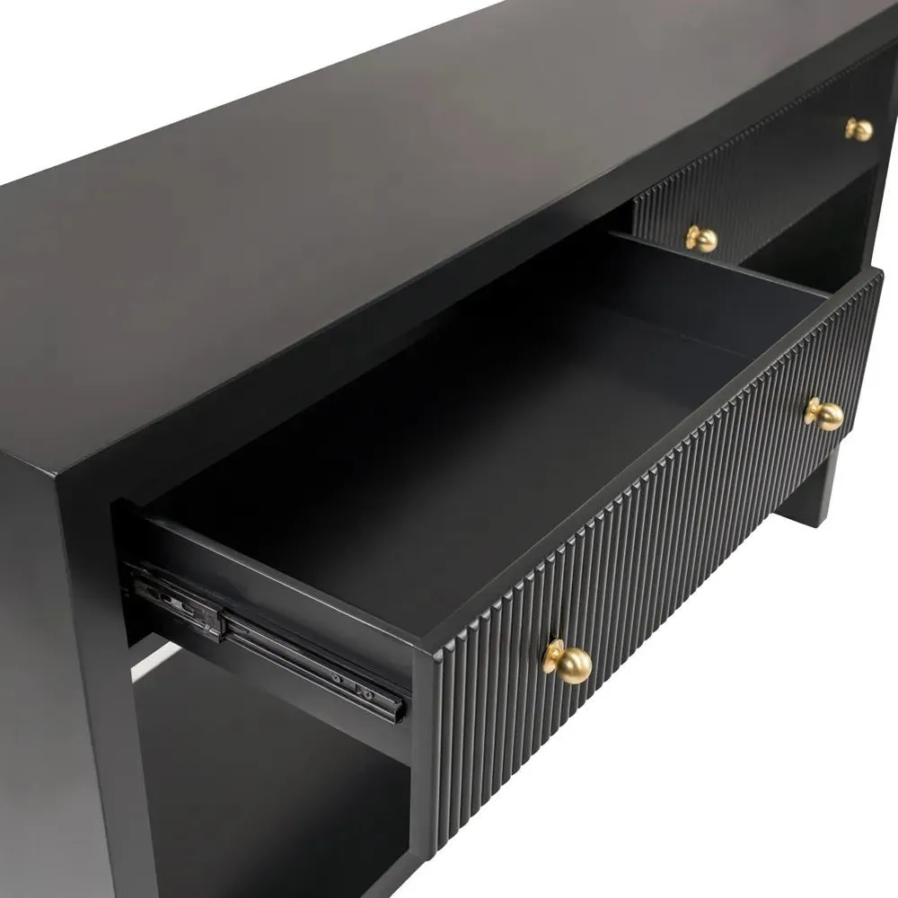 Ariana Black Console Table