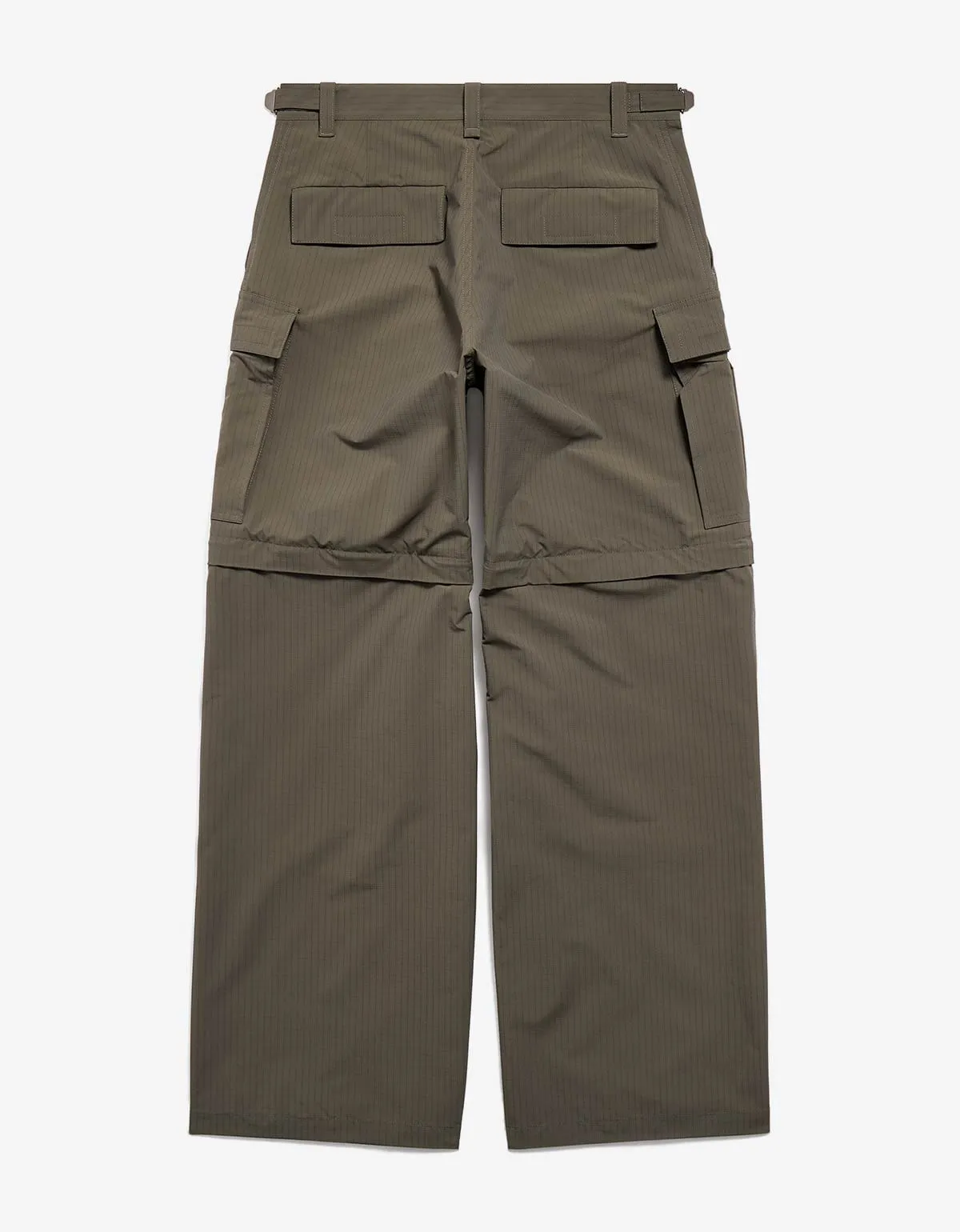 Balenciaga Green Unity Sports Icon Light Cargo Trousers