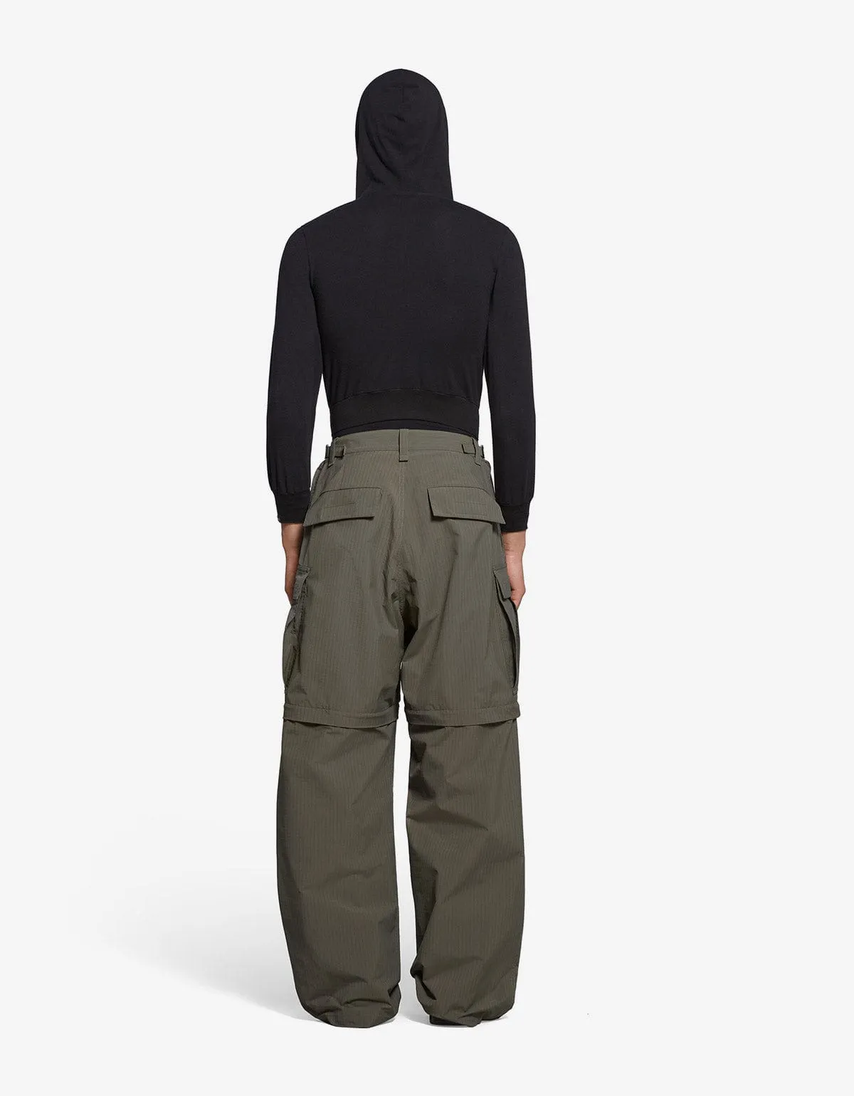 Balenciaga Green Unity Sports Icon Light Cargo Trousers