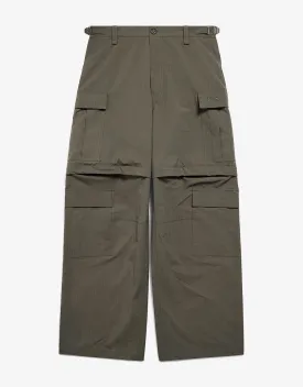 Balenciaga Green Unity Sports Icon Light Cargo Trousers