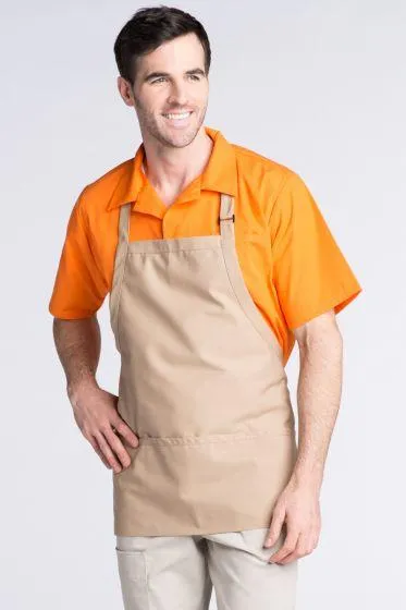 Bib Adjustable Apron (3 Pockets)