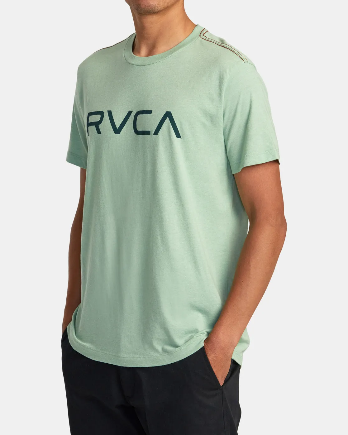 Big RVCA Tee - Green Haze