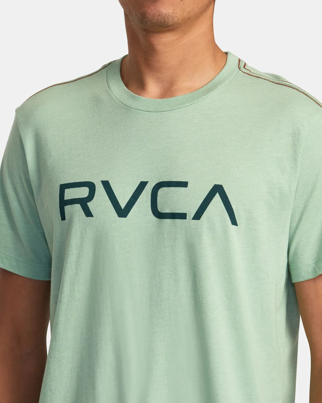 Big RVCA Tee - Green Haze