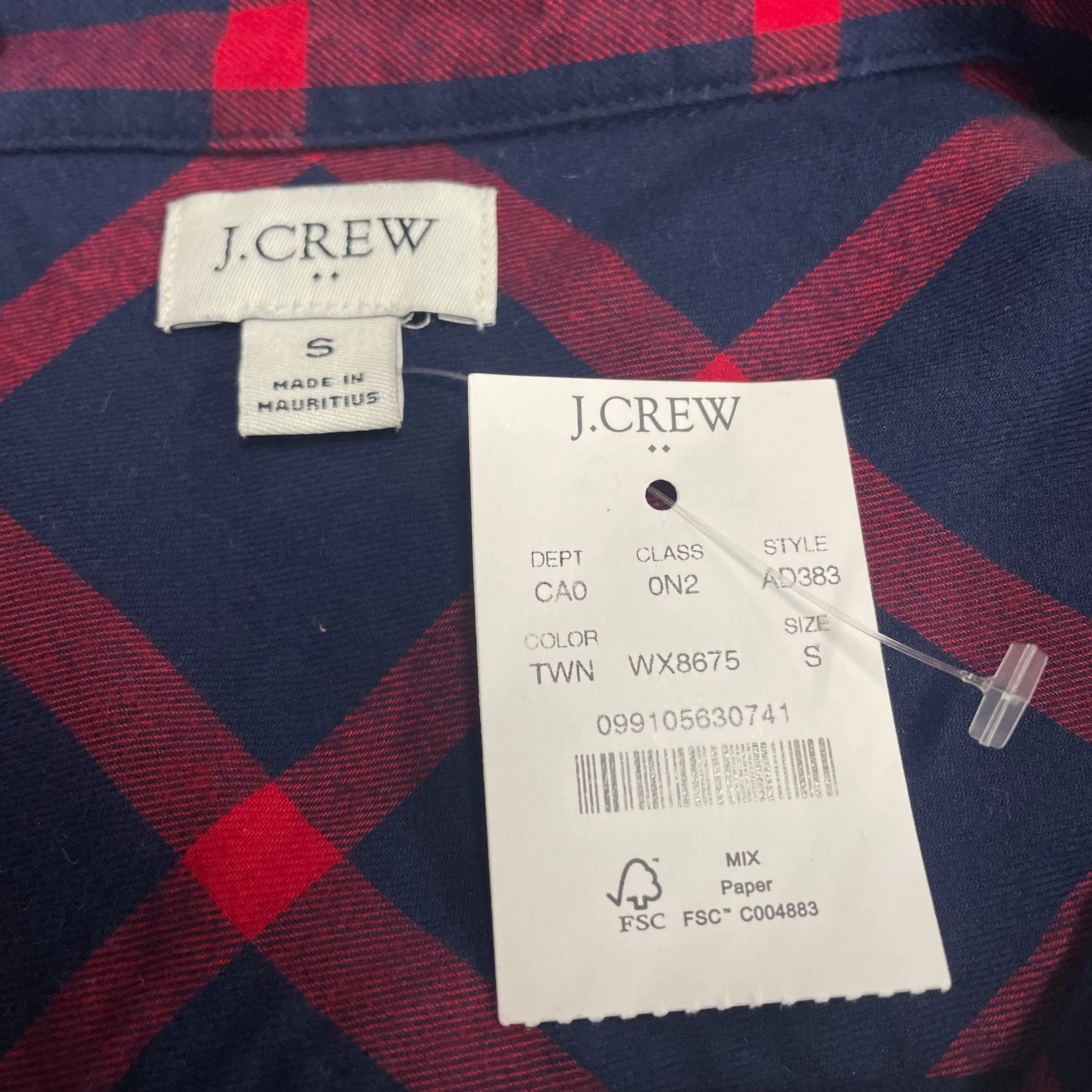 Blouse Long Sleeve By J Crew O  Size: S