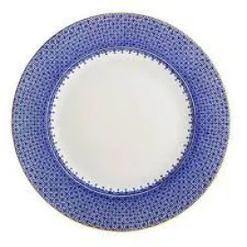 Blue Lace Dessert Plate