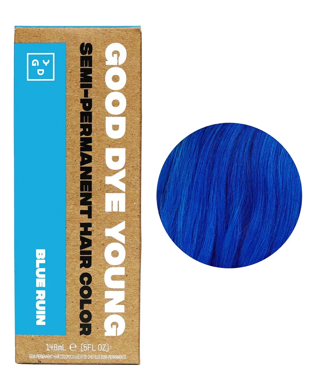 Blue Ruin Hair Colour