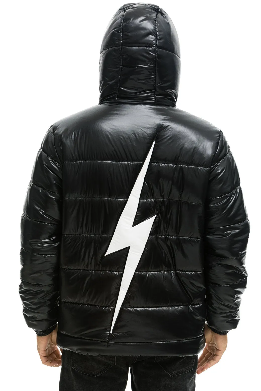 BOLT LUXE TREKKER JACKET - GLOSSY BLACK