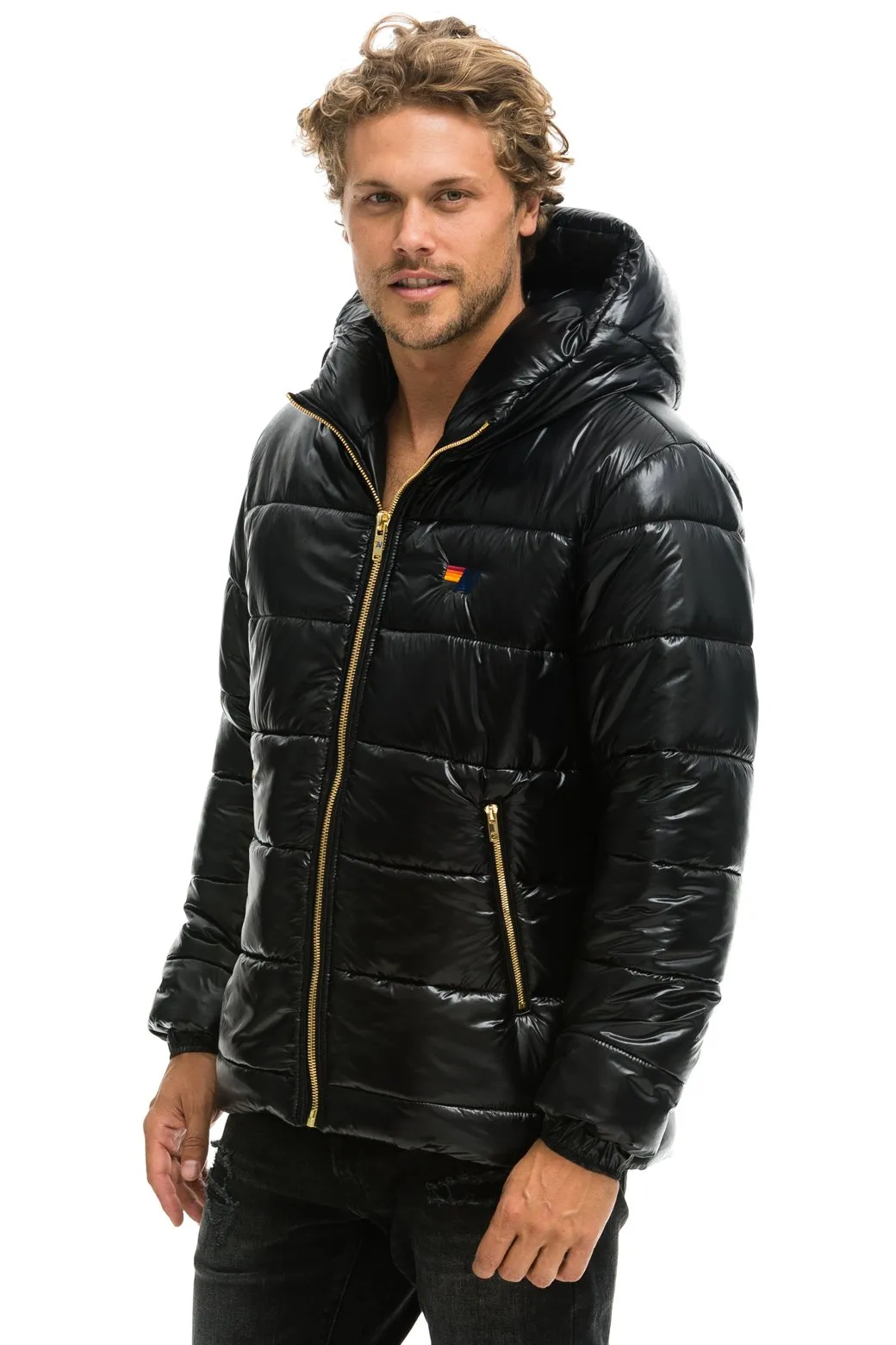 BOLT LUXE TREKKER JACKET - GLOSSY BLACK