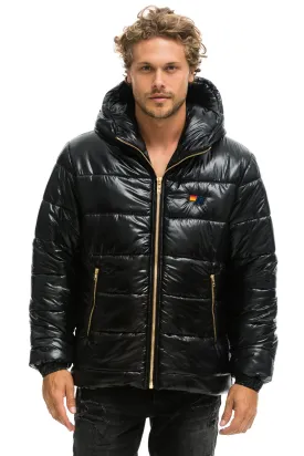 BOLT LUXE TREKKER JACKET - GLOSSY BLACK