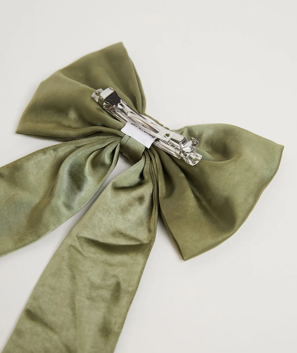 Bow Satin Hair Clip