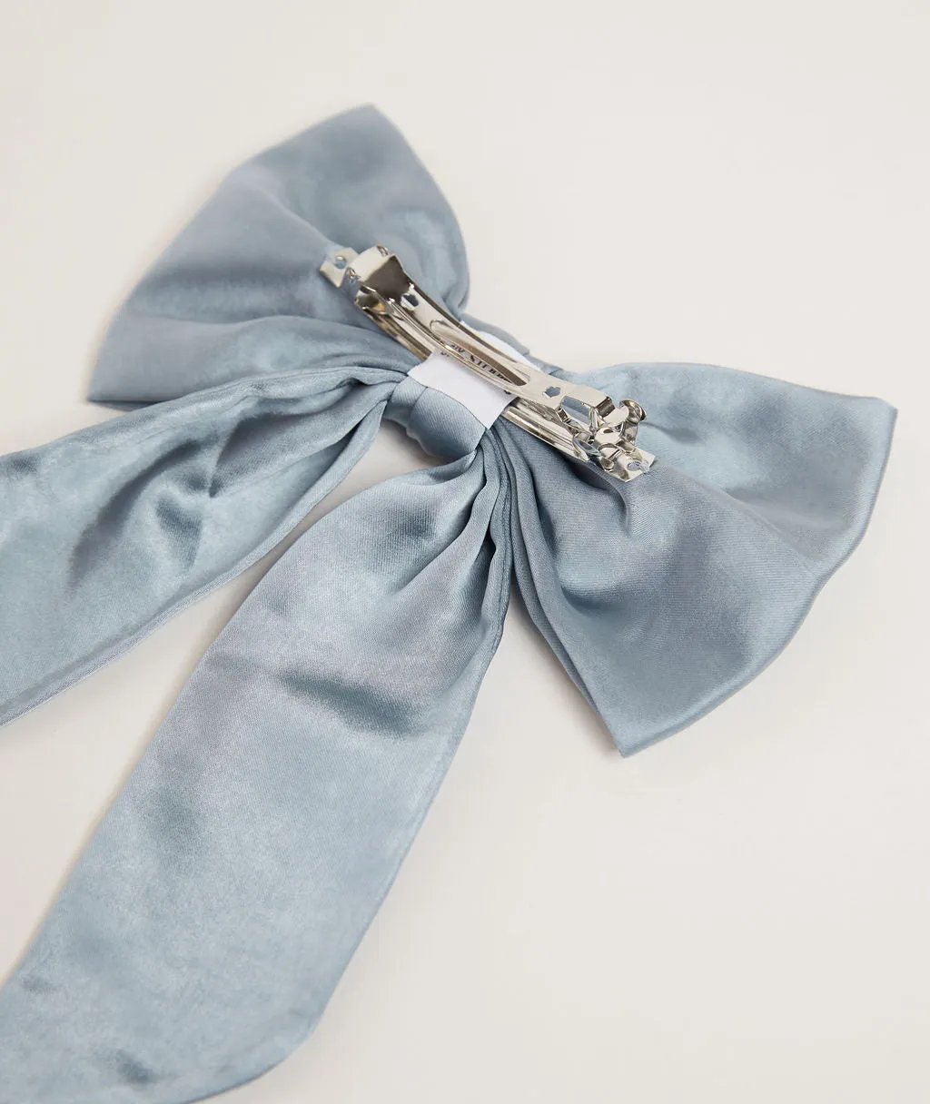 Bow Satin Hair Clip