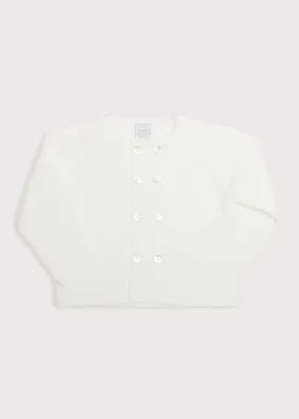 Boys Celebration Cardigan Ivory (2-8yrs)