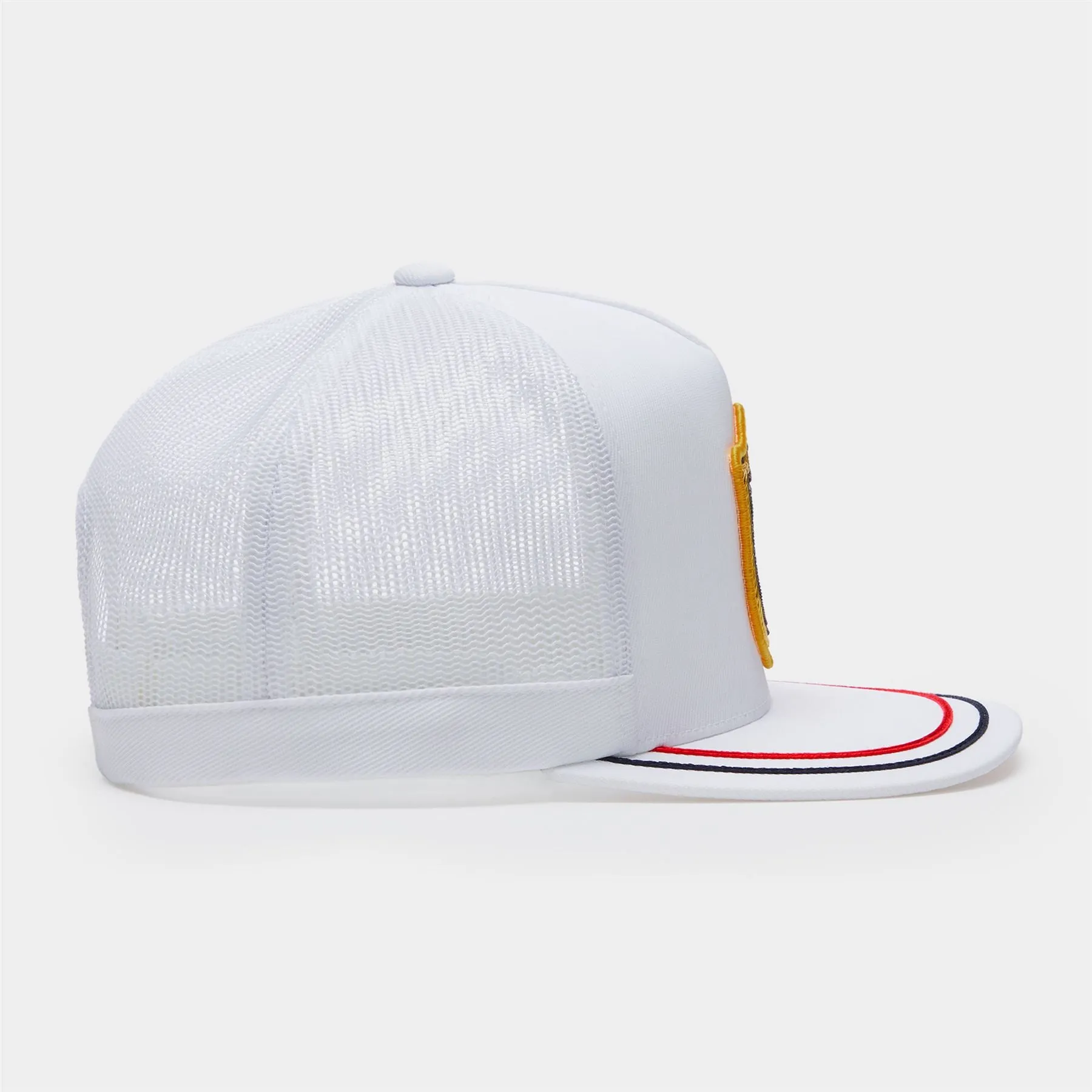 Bullion Stretch Twill Snapback Cap Snow - AW24