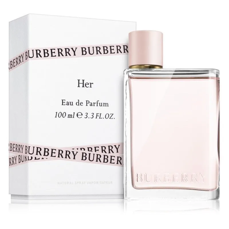 Burberry For Her Eau De Parfum 3.3 oz 100 ml