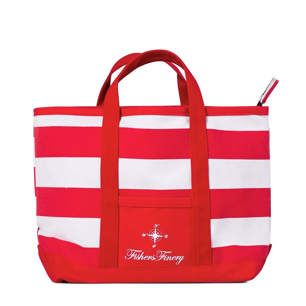 Canvas Travel Tote with Zipper Closure