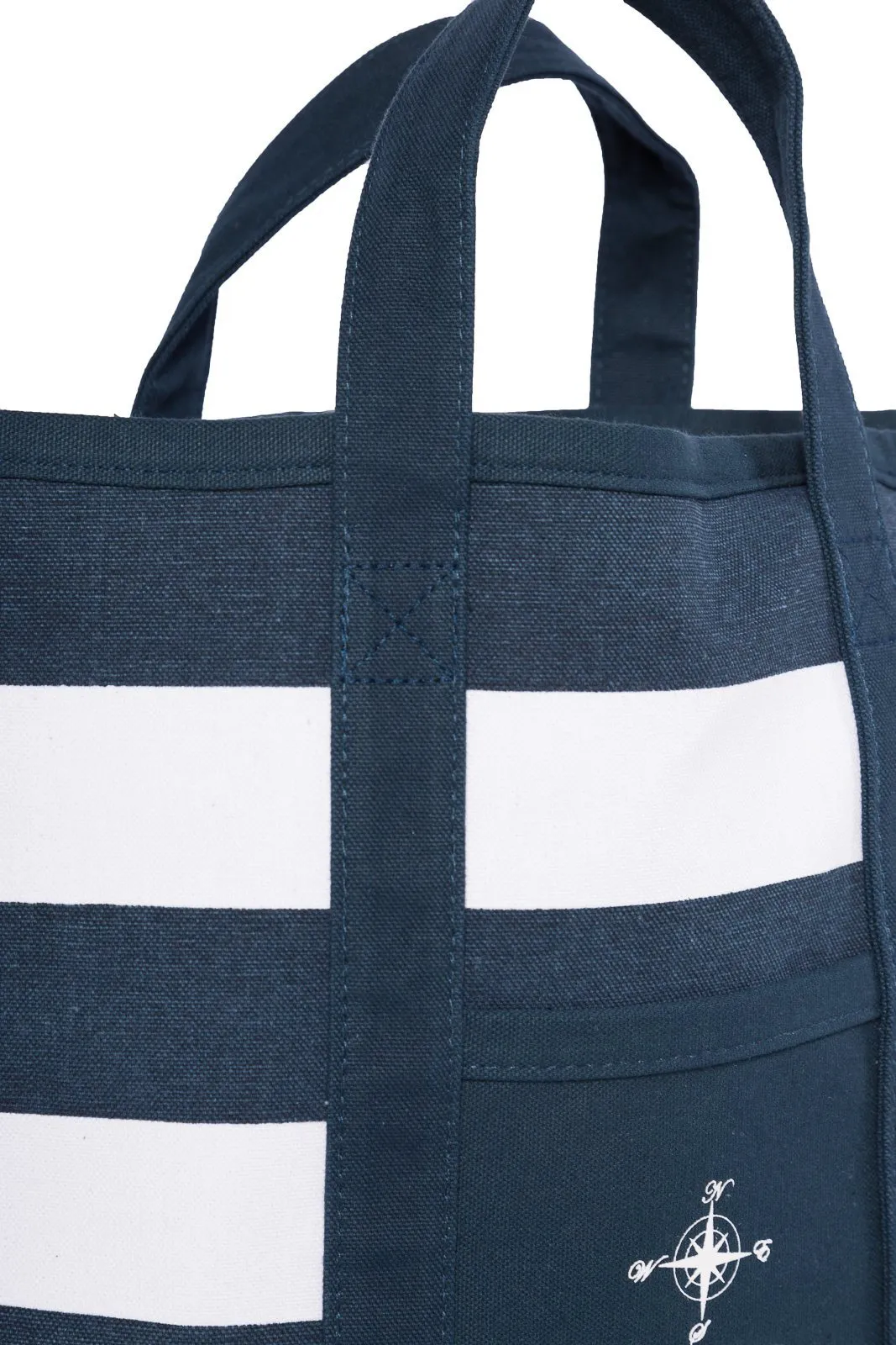 Canvas Travel Tote with Zipper Closure