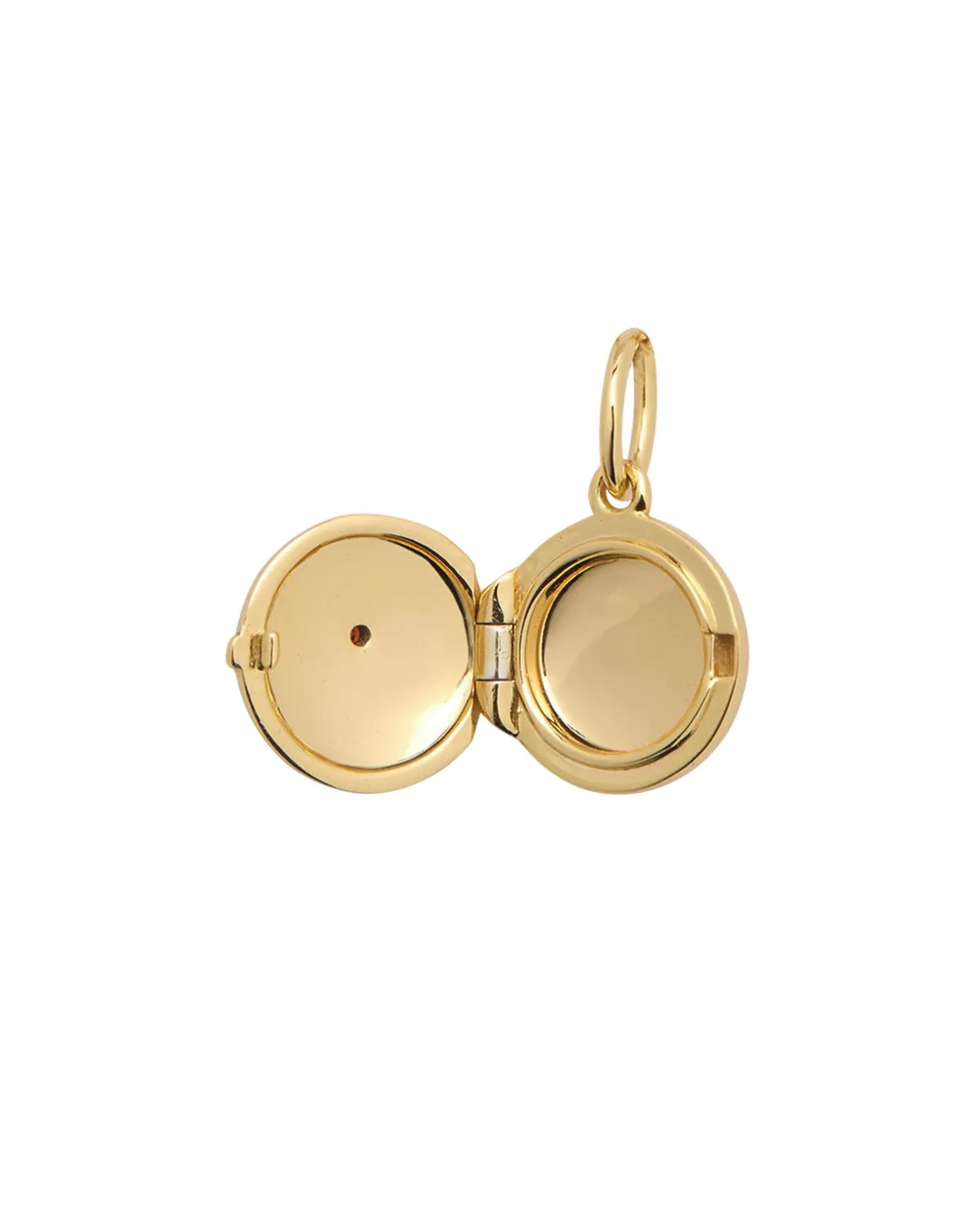 Carla Bow Engravable Locket Pendant - 9k Solid Gold