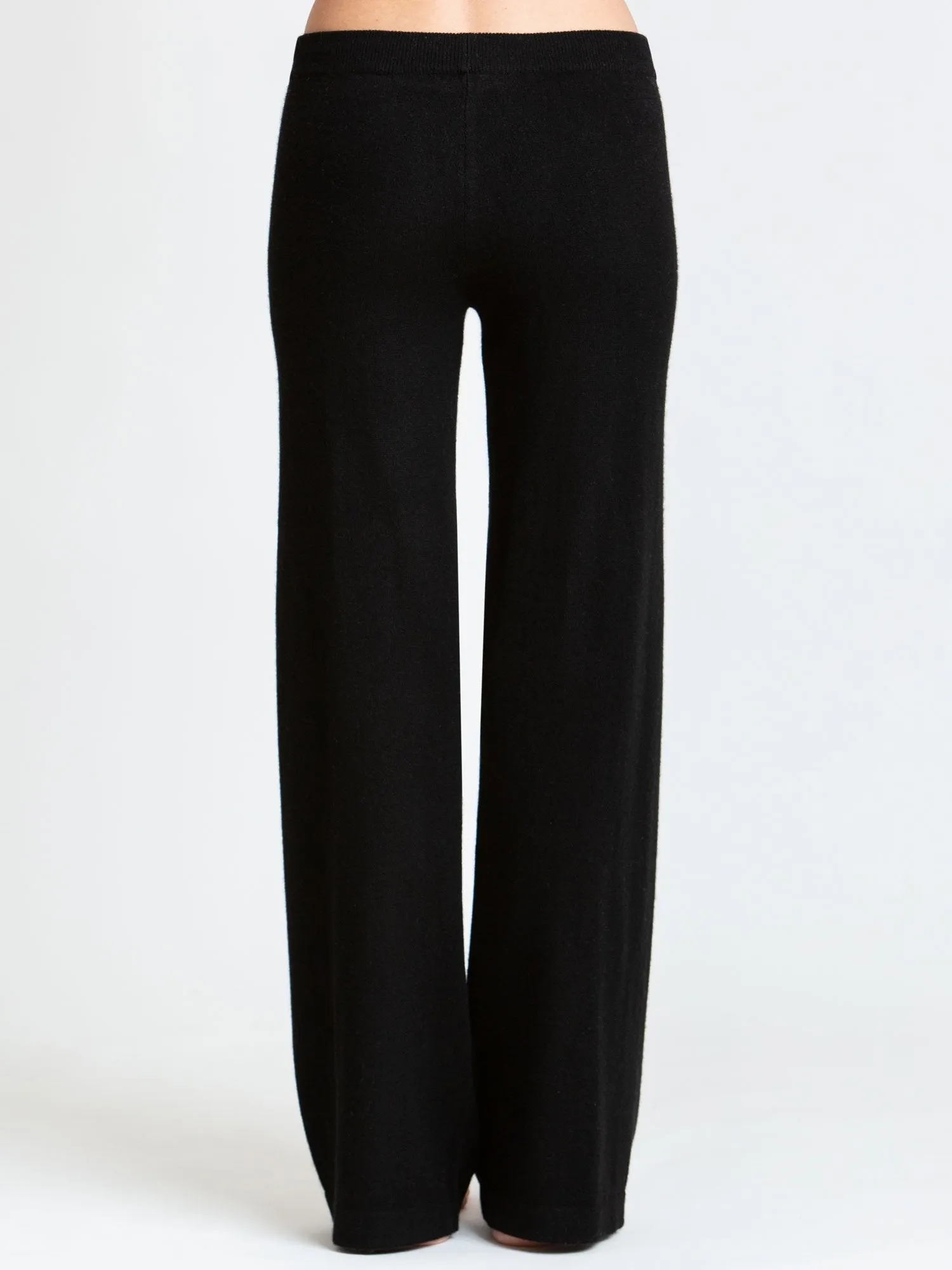 Cashmere pants "Classic pants" - black