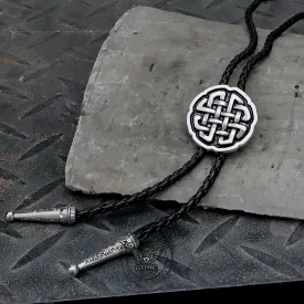 Celtic Knot Alloy Viking Bolo Tie