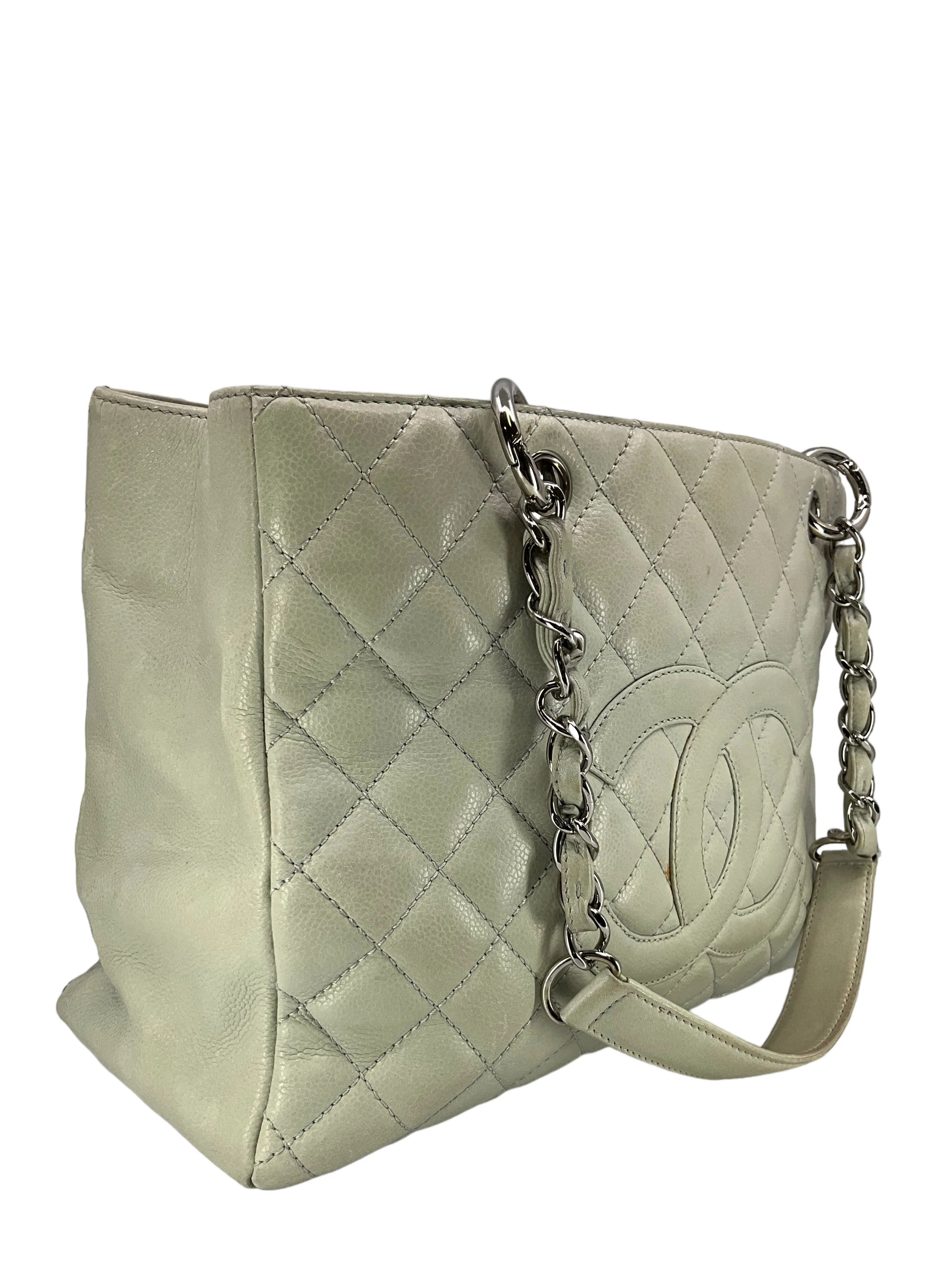 Chanel Caviar Quilted Grand Shopping Tote GST Bag