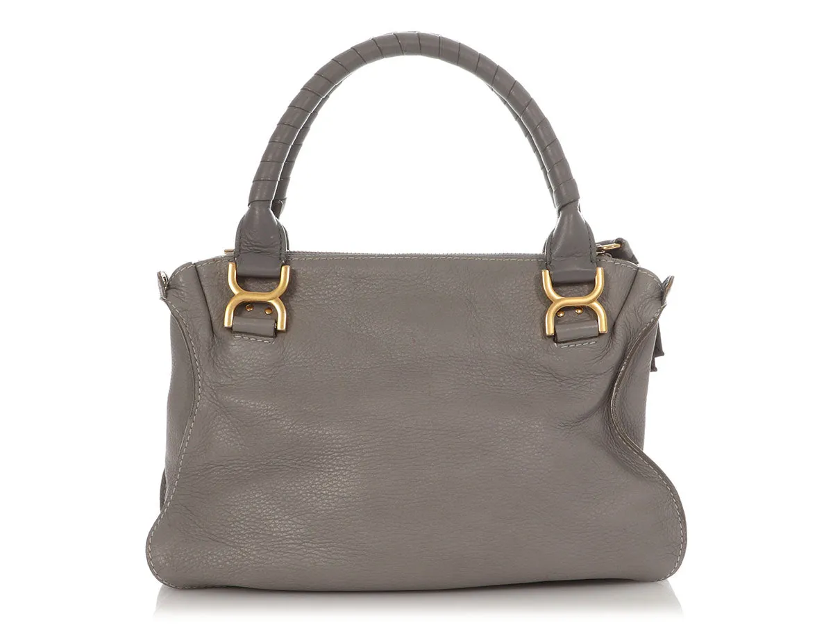 Chloé Small Gray Marcie Satchel