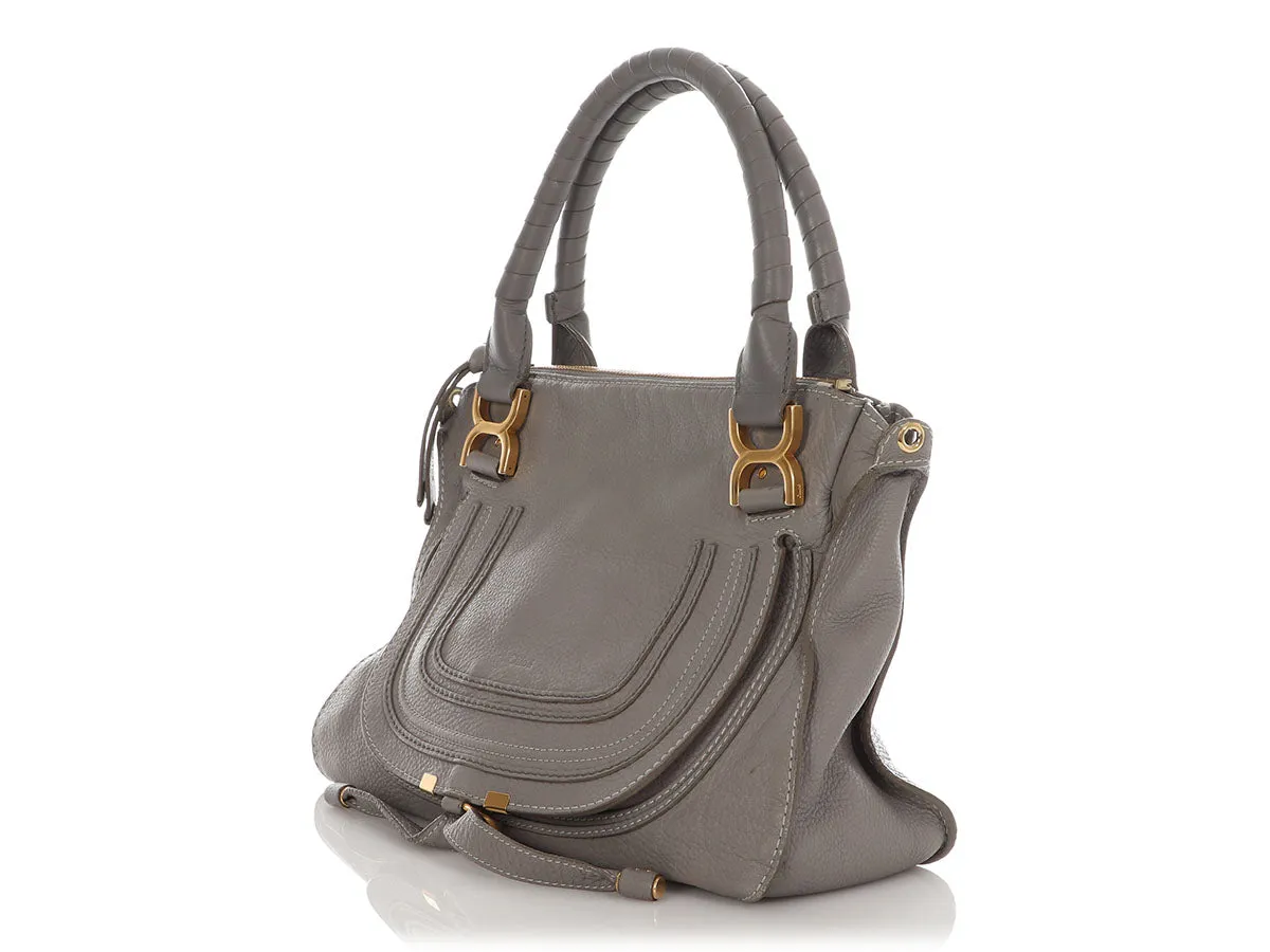 Chloé Small Gray Marcie Satchel