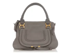 Chloé Small Gray Marcie Satchel