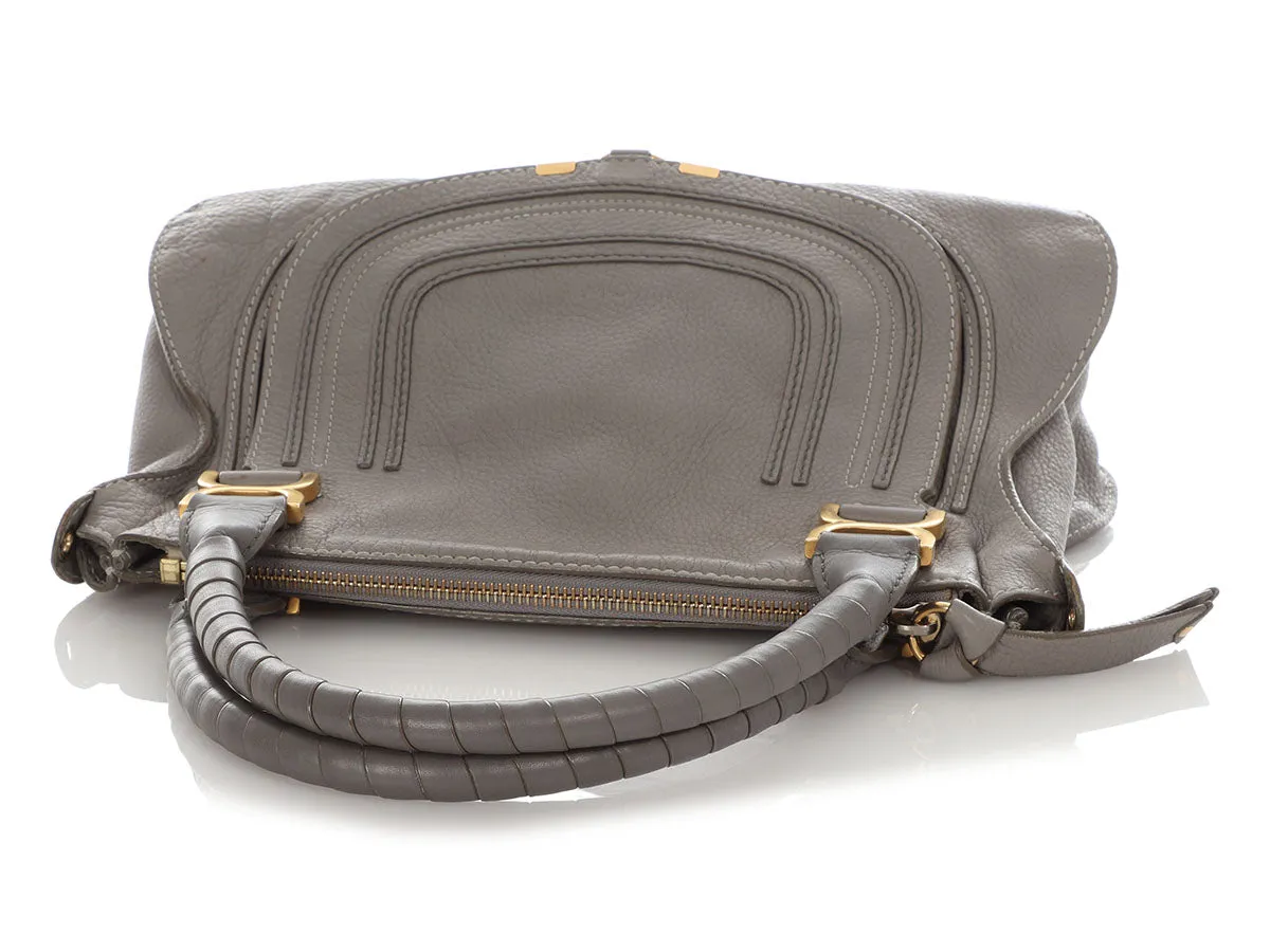 Chloé Small Gray Marcie Satchel