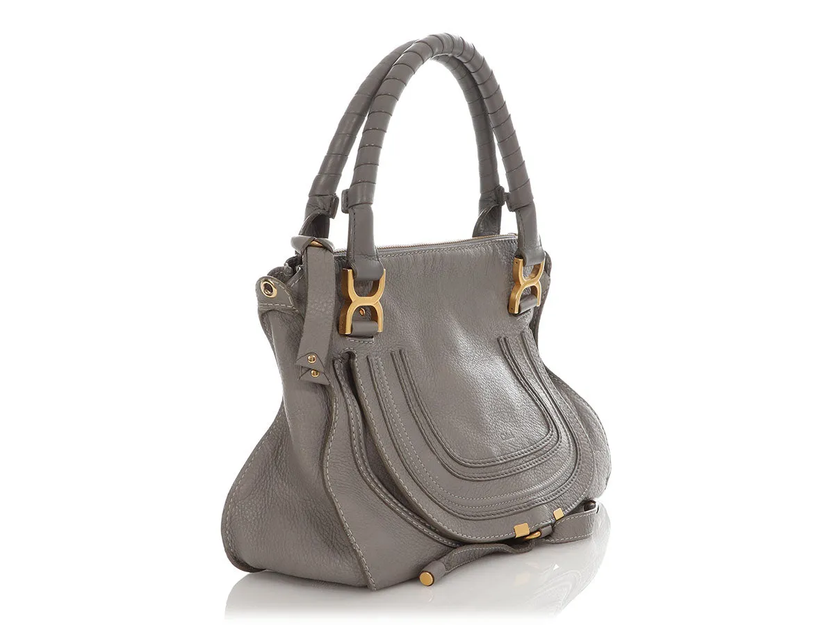 Chloé Small Gray Marcie Satchel