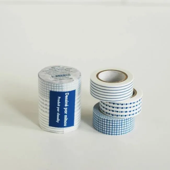 Classiky Dots/Stripes/Checks Washi Tape