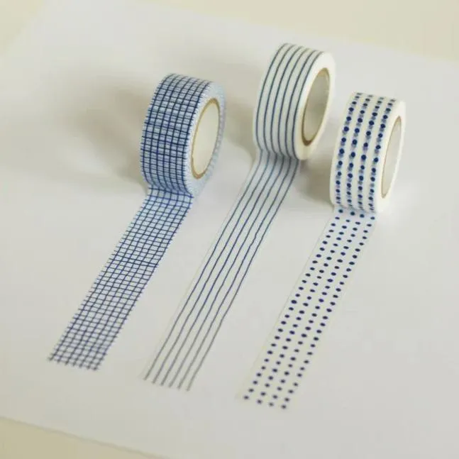 Classiky Dots/Stripes/Checks Washi Tape