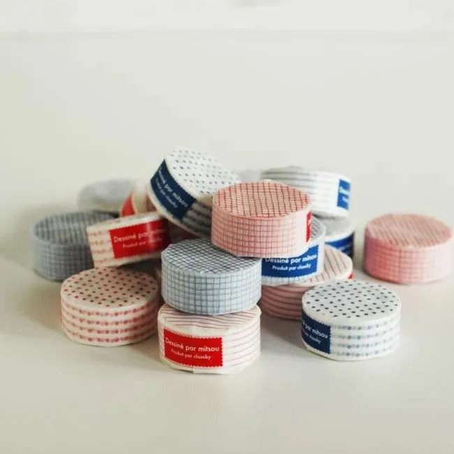 Classiky Dots/Stripes/Checks Washi Tape