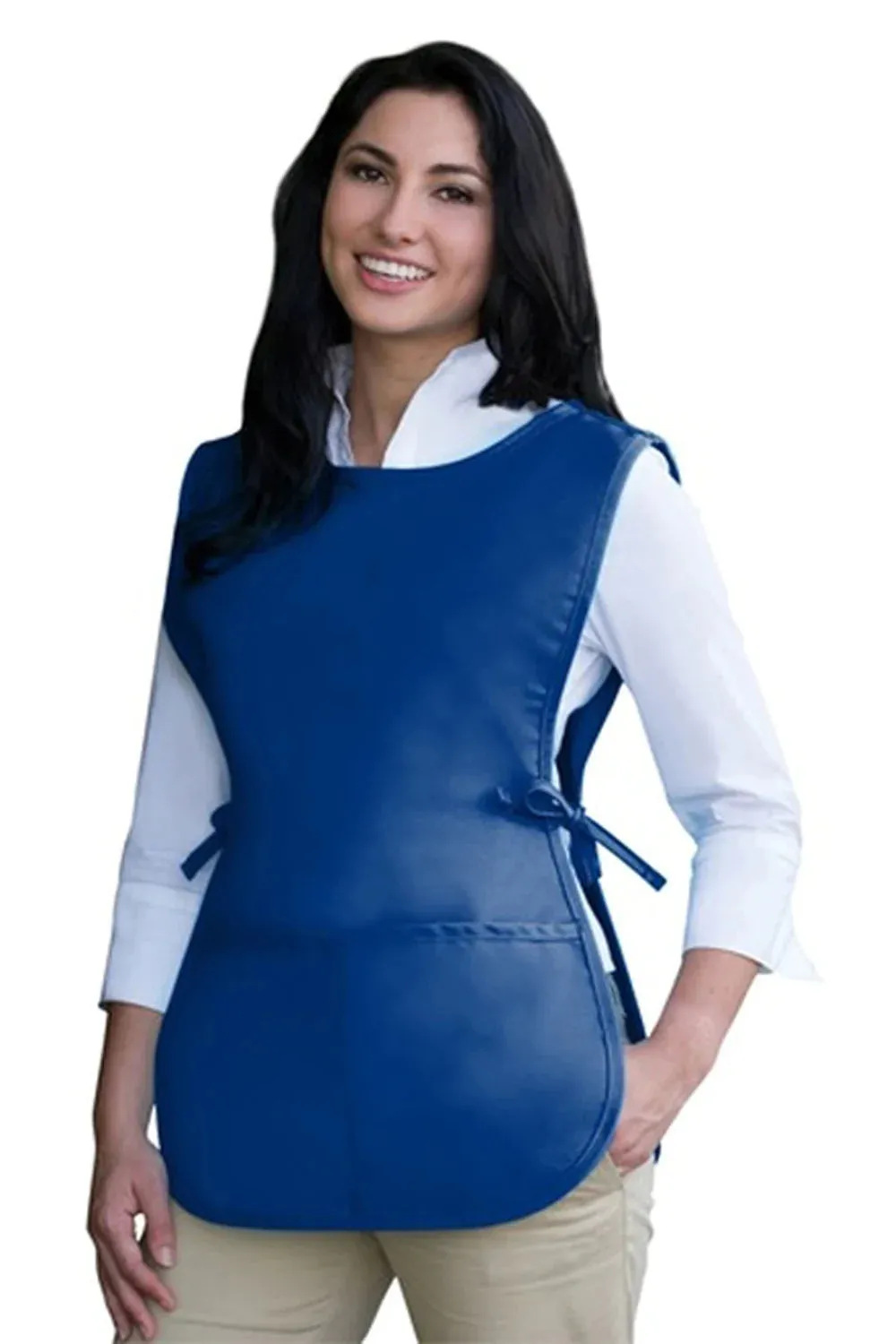 Cobalt Blue Deluxe Cobbler Apron (2 Pockets)