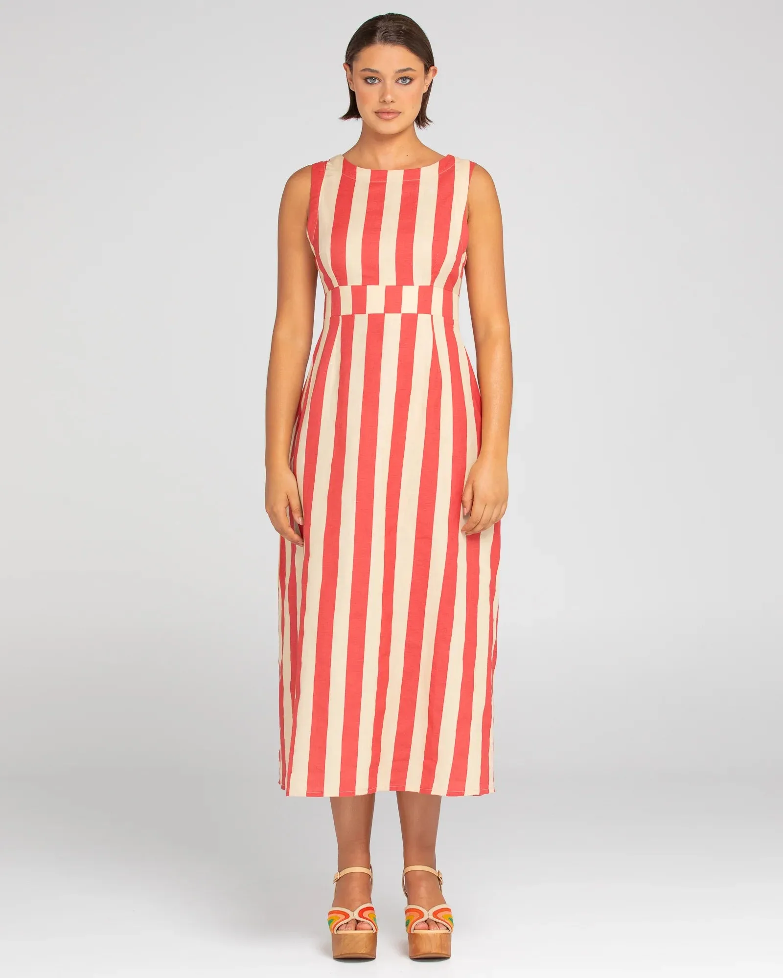 Colada Dress - Kaia Stripe