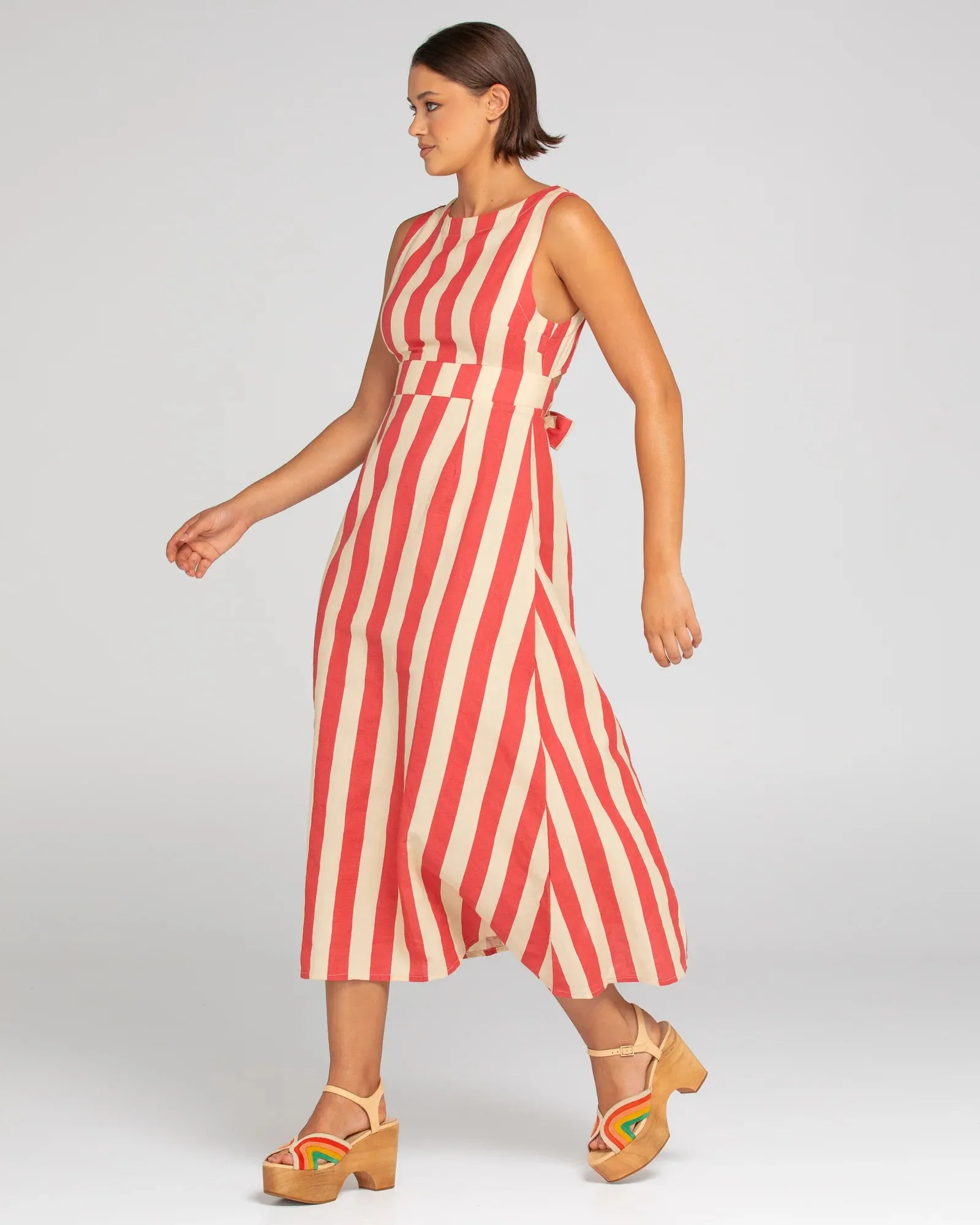 Colada Dress - Kaia Stripe