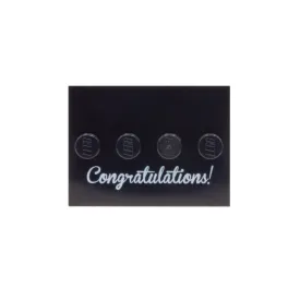 Congratulations - Custom Printed Baseplate