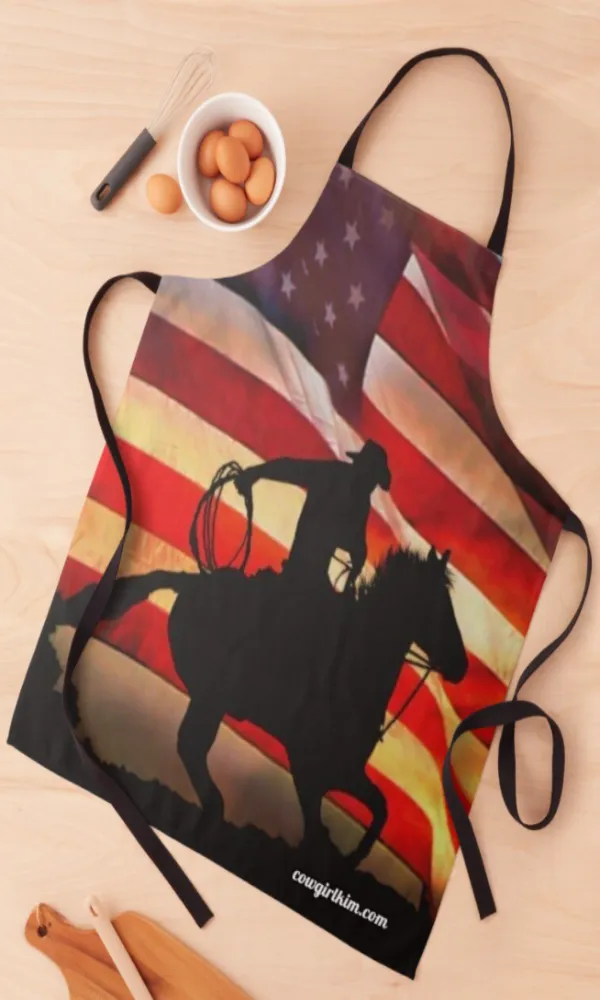 Cowgirl Kim American Cowboy Apron