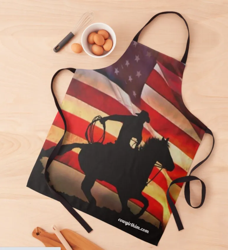 Cowgirl Kim American Cowboy Apron