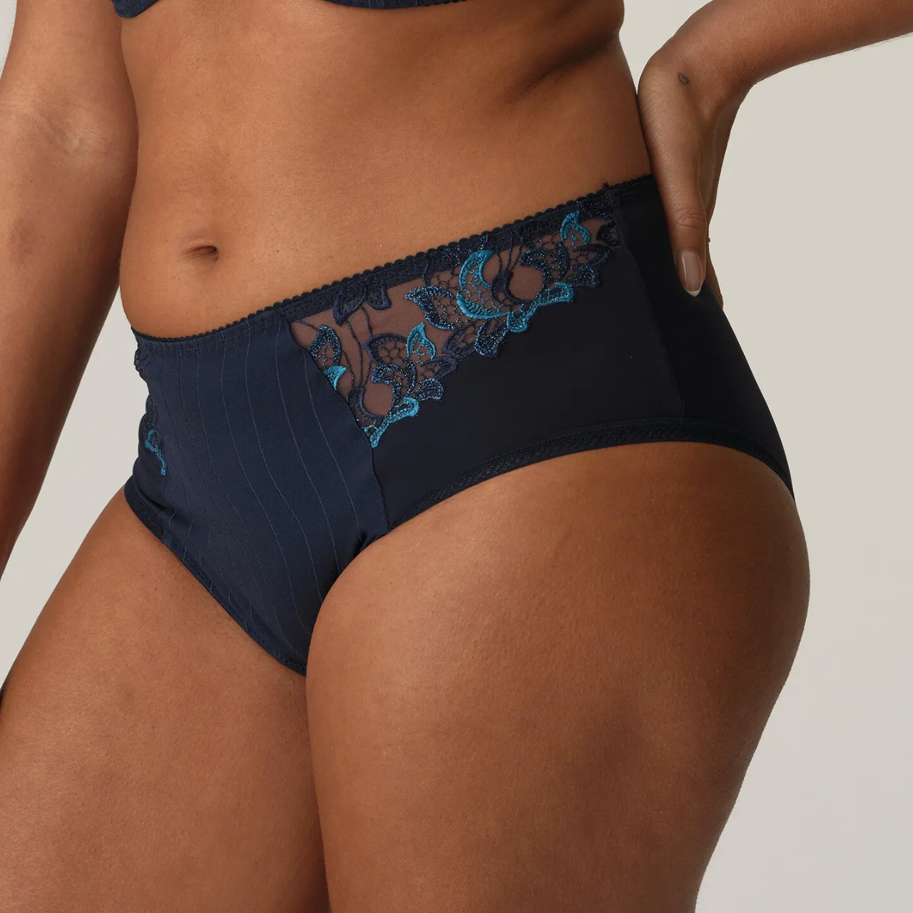 Deauville Full Brief in Velvet Blue