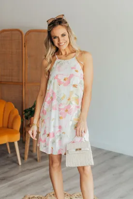 DJ Floral Mini Dress